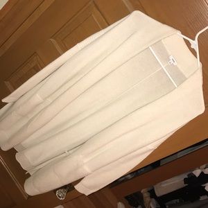 Vince White Wool | Cashmere Cardigan